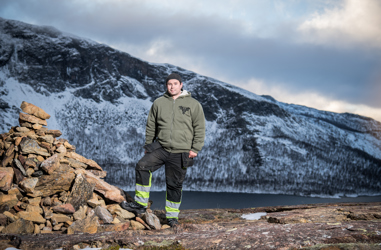 Bussförare Samuel fjällvandrar
