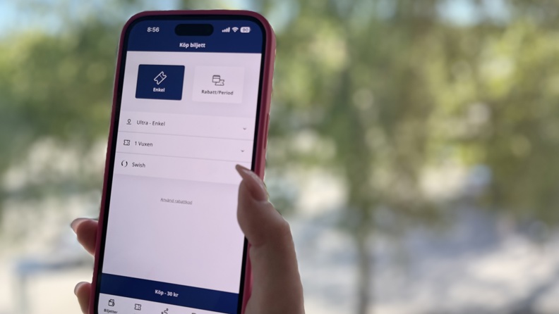 Ultra's mobile app