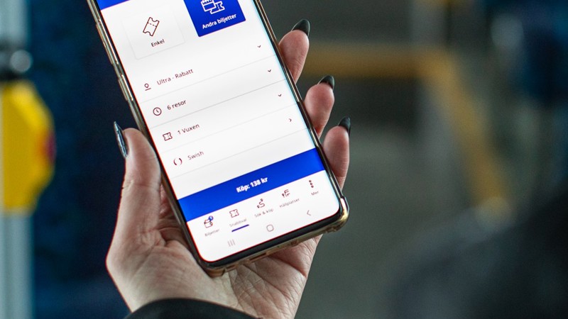 Länstrafikens mobilapp